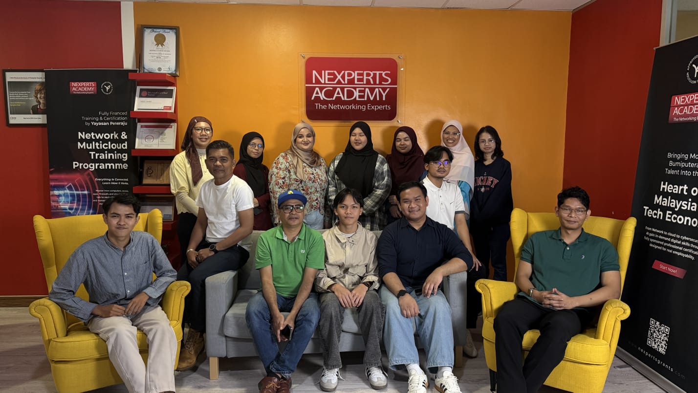 Nexperts EduTech students in a professional training session